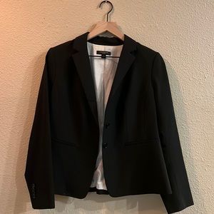 Ann Taylor black blazer petite